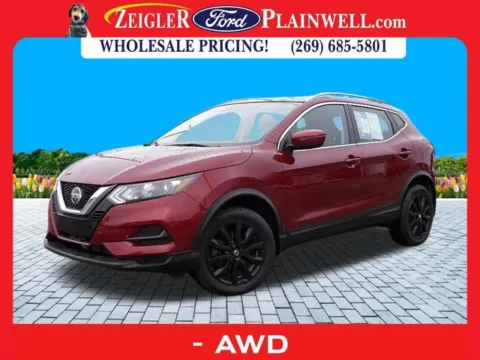 Red 2020 Nissan Rogue Sport SV for sale in Plainwell, MI