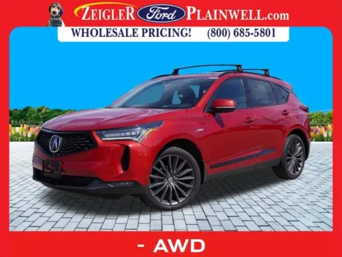 Red 2022 Acura RDX A-Spec Advance Package for sale in Plainwell, MI
