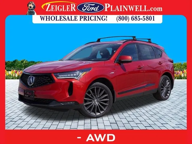 Red 2022 Acura RDX A-Spec Advance Package for sale in Plainwell, MI