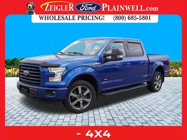 Blue 2017 Ford F-150 XLT for sale in Plainwell, MI