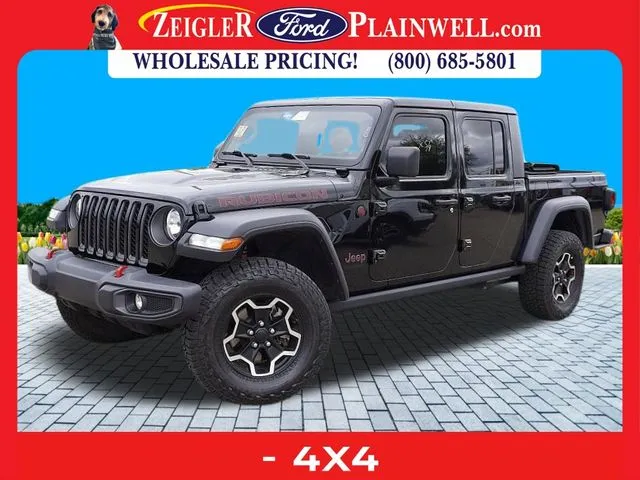 Black 2022 Jeep Gladiator Rubicon for sale in Plainwell, MI