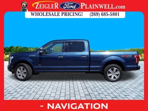 Photos of 2017 Ford F-150 Platinum for sale in Plainwell, MI at Zeigler Ford of Plainwell