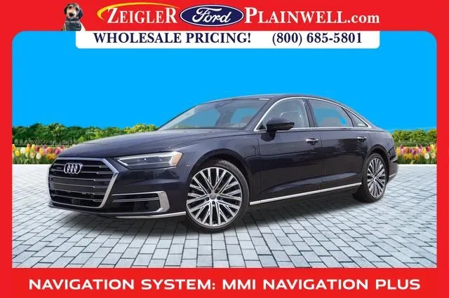 Blue 2020 Audi A8 4.0 for sale in Plainwell, MI