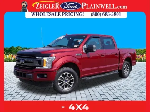 Red 2018 Ford F-150 XLT for sale in Plainwell, MI