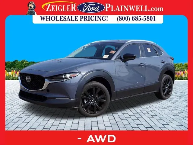 Gray 2021 Mazda CX-30 Turbo for sale in Plainwell, MI