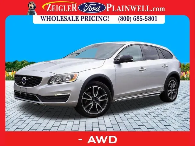Silver 2017 Volvo V60 Cross Country T5 for sale in Plainwell, MI