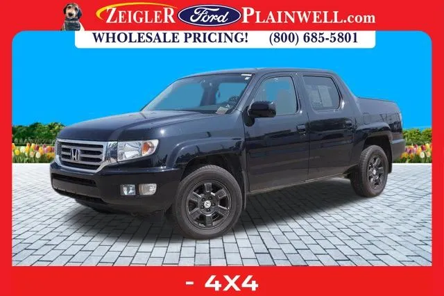 Black 2013 Honda Ridgeline RTS for sale in Plainwell, MI