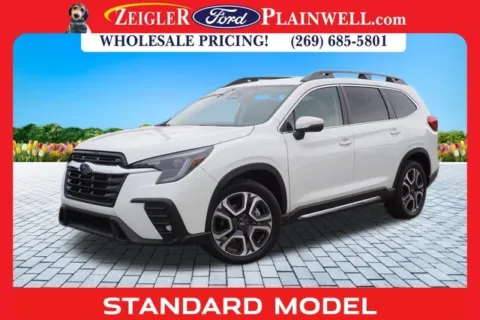White 2023 Subaru Ascent Limited for sale in Plainwell, MI