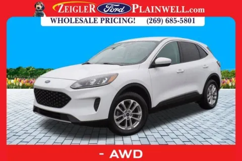 White 2020 Ford Escape SE for sale in Plainwell, MI