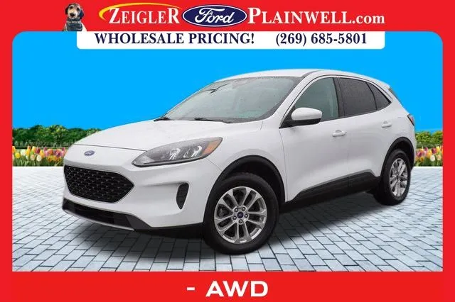 White 2020 Ford Escape SE for sale in Plainwell, MI