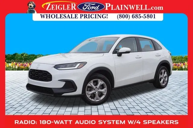 White 2024 Honda HR-V LX for sale in Plainwell, MI