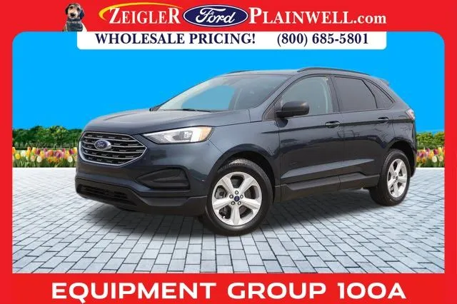 Blue 2022 Ford Edge SE for sale in Plainwell, MI
