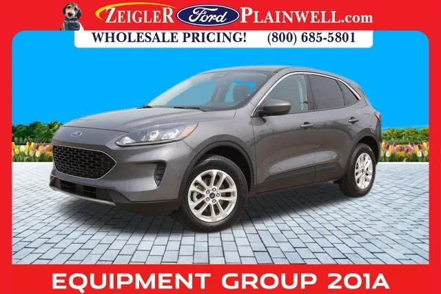 Gray 2021 Ford Escape Hybrid SE for sale in Plainwell, MI