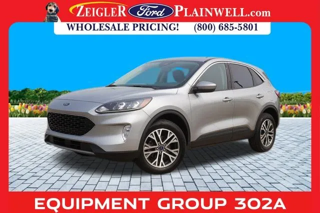 Silver 2022 Ford Escape SEL for sale in Plainwell, MI