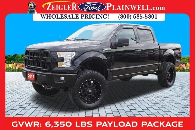 Black 2017 Ford F-150 XLT for sale in Plainwell, MI
