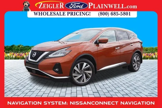 Orange 2020 Nissan Murano SL for sale in Plainwell, MI