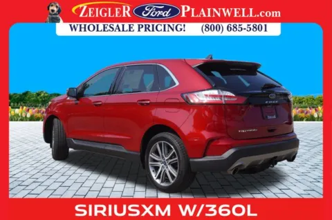 Another view of 2022 Ford Edge Titanium for sale in Plainwell, MI at Zeigler Ford of Plainwell