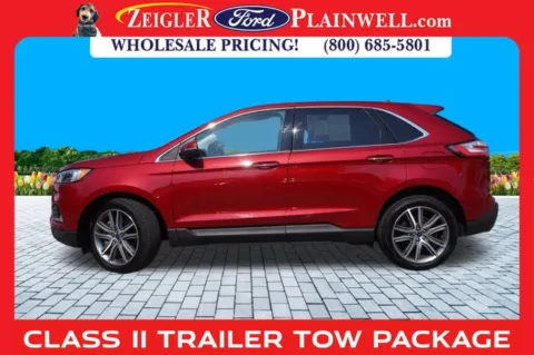 Photos of 2022 Ford Edge Titanium for sale in Plainwell, MI at Zeigler Ford of Plainwell