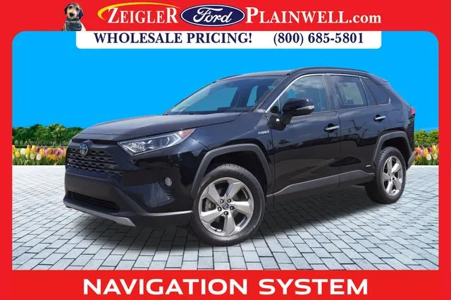 2020 Toyota RAV4 Hybrid Limited for sale in Plainwell, MI