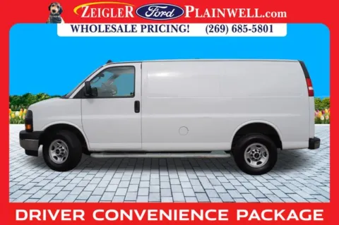 Photos of 2023 GMC Savana 2500 Work Van for sale in Plainwell, MI at Zeigler Ford of Plainwell