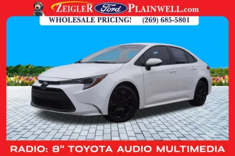 White 2024 Toyota Corolla LE for sale in Plainwell, MI
