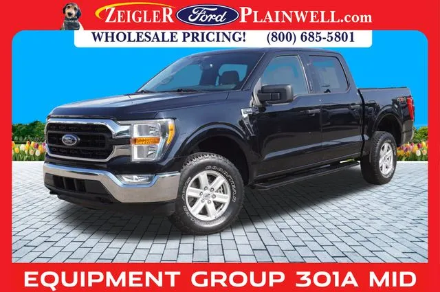 Black 2022 Ford F-150 XLT for sale in Plainwell, MI