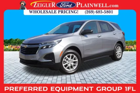 Gray 2023 Chevrolet Equinox LS for sale in Plainwell, MI