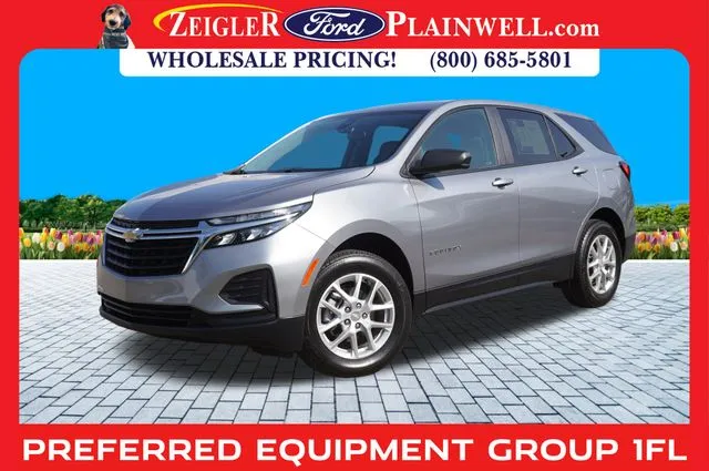 Gray 2023 Chevrolet Equinox LS for sale in Plainwell, MI