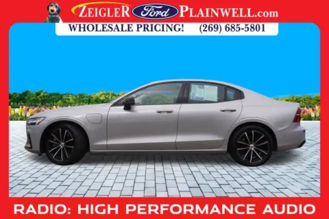 Photos of 2023 Volvo S60 Recharge Plug-In Hybrid T8 Plus Dark Theme for sale in Plainwell, MI at Zeigler Ford of Plainwell