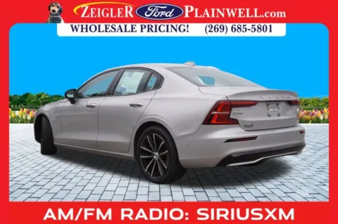 Another view of 2023 Volvo S60 Recharge Plug-In Hybrid T8 Plus Dark Theme for sale in Plainwell, MI at Zeigler Ford of Plainwell