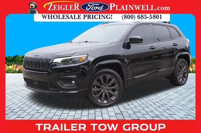 Black 2021 Jeep Cherokee Limited for sale in Plainwell, MI