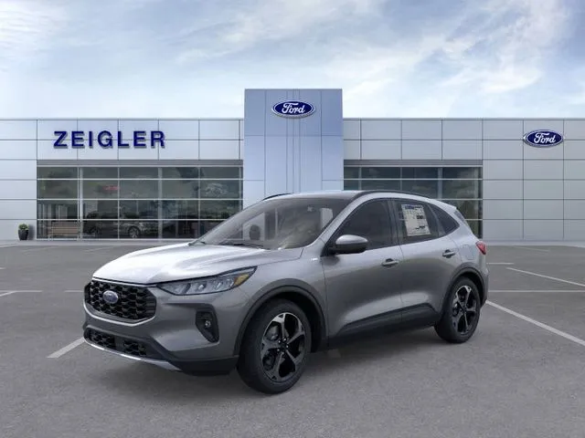 Gray 2025 Ford Escape Hybrid ST-Line Select for sale in Plainwell, MI