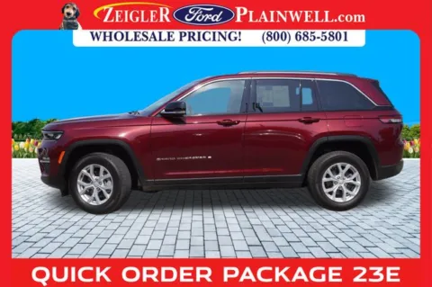 Photos of 2023 Jeep Grand Cherokee Limited for sale in Plainwell, MI at Zeigler Ford of Plainwell
