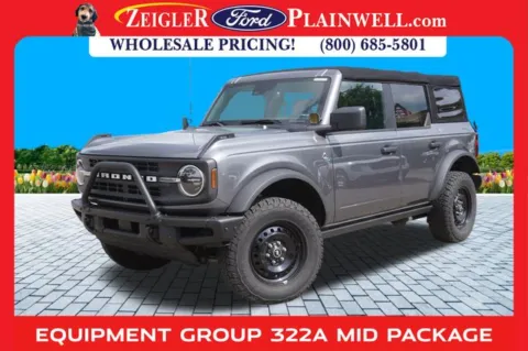 Gray 2022 Ford Bronco Black Diamond for sale in Plainwell, MI