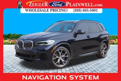 Black 2022 BMW X5 xDrive40i for sale in Plainwell, MI