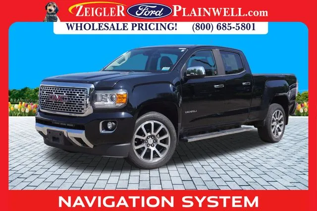 Black 2020 GMC Canyon Denali for sale in Plainwell, MI