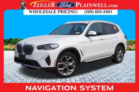 White 2023 BMW X3 xDrive30i for sale in Plainwell, MI