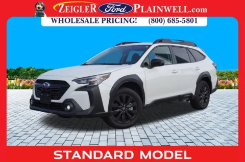 White 2024 Subaru Outback Onyx Edition for sale in Plainwell, MI