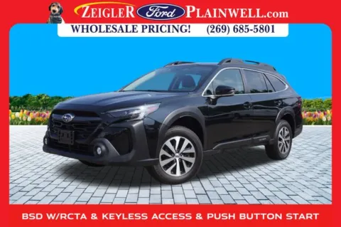 Black 2023 Subaru Outback Premium for sale in Plainwell, MI