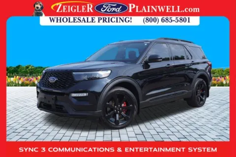 Black 2021 Ford Explorer ST for sale in Plainwell, MI