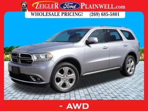 Silver 2015 Dodge Durango Limited for sale in Plainwell, MI
