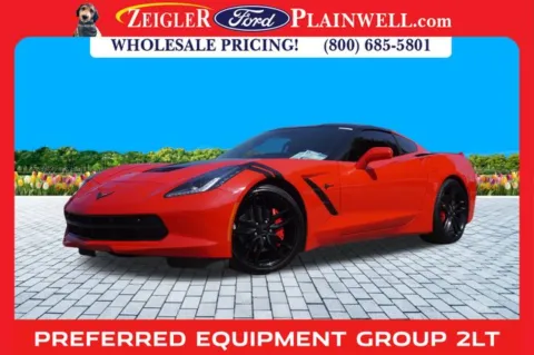 Red 2017 Chevrolet Corvette Stingray for sale in Plainwell, MI