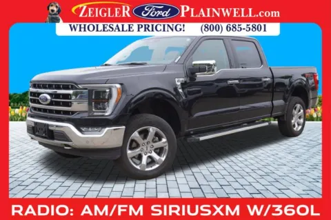 Black 2022 Ford F-150 Lariat for sale in Plainwell, MI