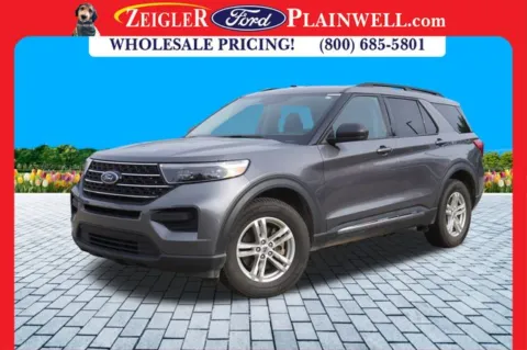 Gray 2021 Ford Explorer XLT for sale in Plainwell, MI