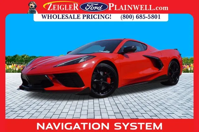 Red 2020 Chevrolet Corvette Stingray for sale in Plainwell, MI