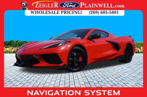 Red 2020 Chevrolet Corvette Stingray for sale in Plainwell, MI