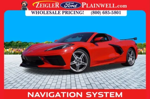 Red 2020 Chevrolet Corvette Stingray for sale in Plainwell, MI