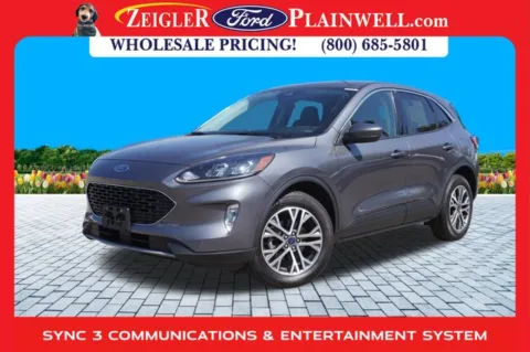 Gray 2022 Ford Escape Hybrid SEL for sale in Plainwell, MI