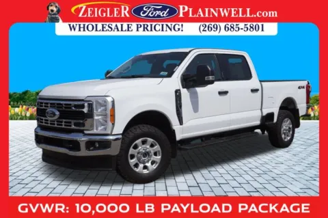 White 2023 Ford F-250SD XLT for sale in Plainwell, MI