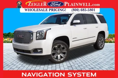 White 2016 GMC Yukon Denali for sale in Plainwell, MI
